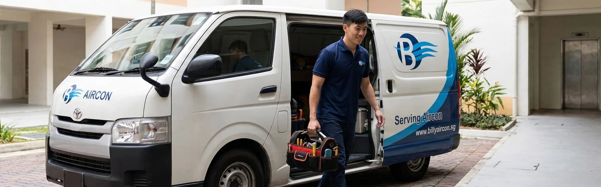 Billy Aircon team of professional aircon technicians in Singapore