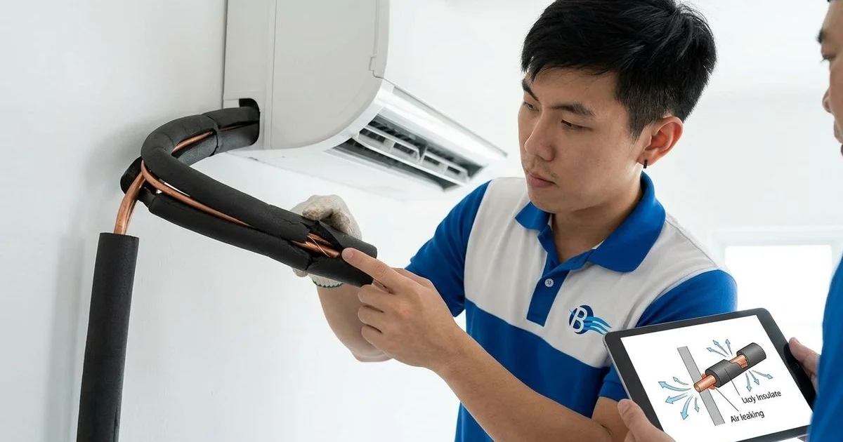 Aircon Insulation in Yishun: Why It Matters & Signs of Damage