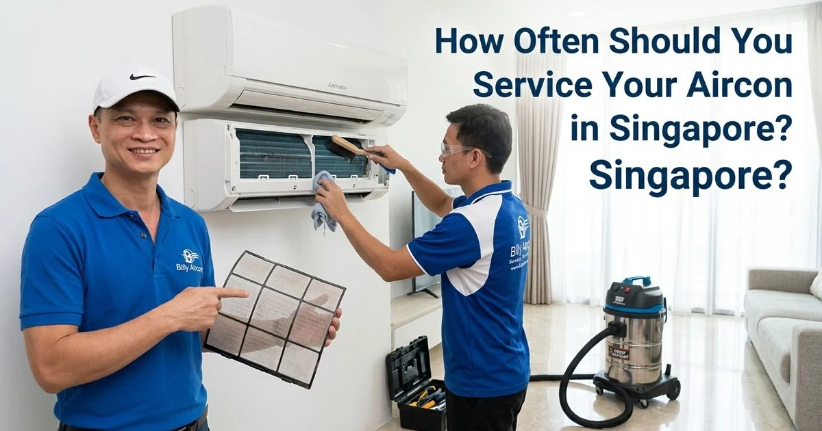 How Often Should You Service Your Aircon in Yishun, Singapore?
