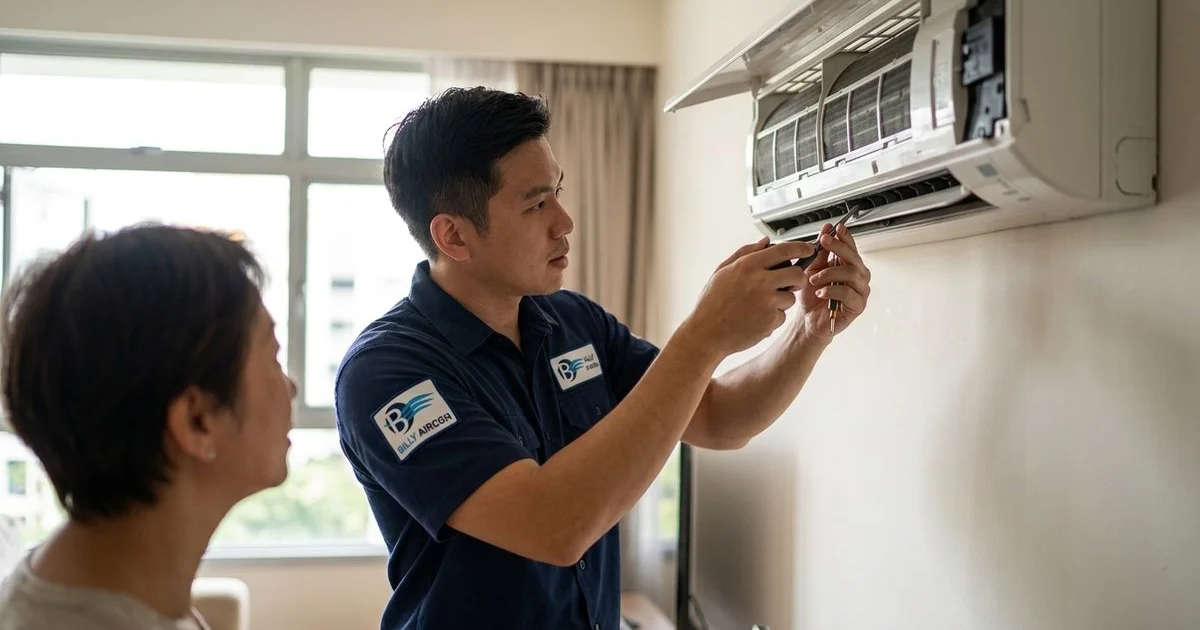 Aircon Servicing Price in Yishun — Billy Aircon Yishun