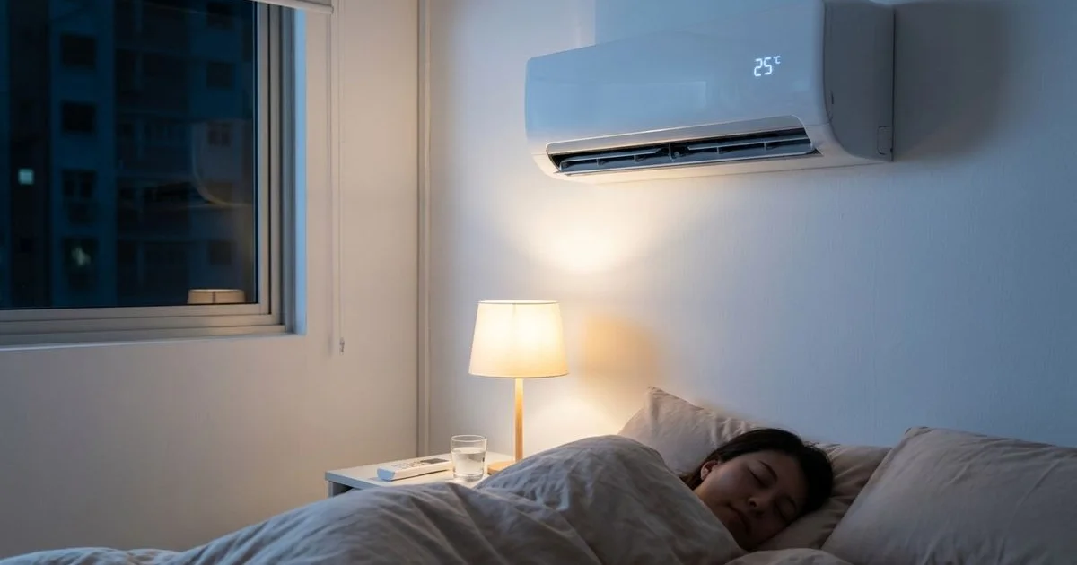 Best Aircon Temperature for Sleep in Yishun, Singapore