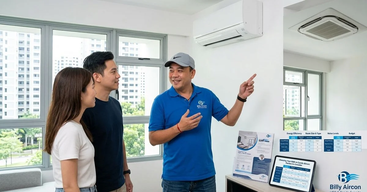 How to Choose the Right Aircon for Your Yishun HDB or Condo