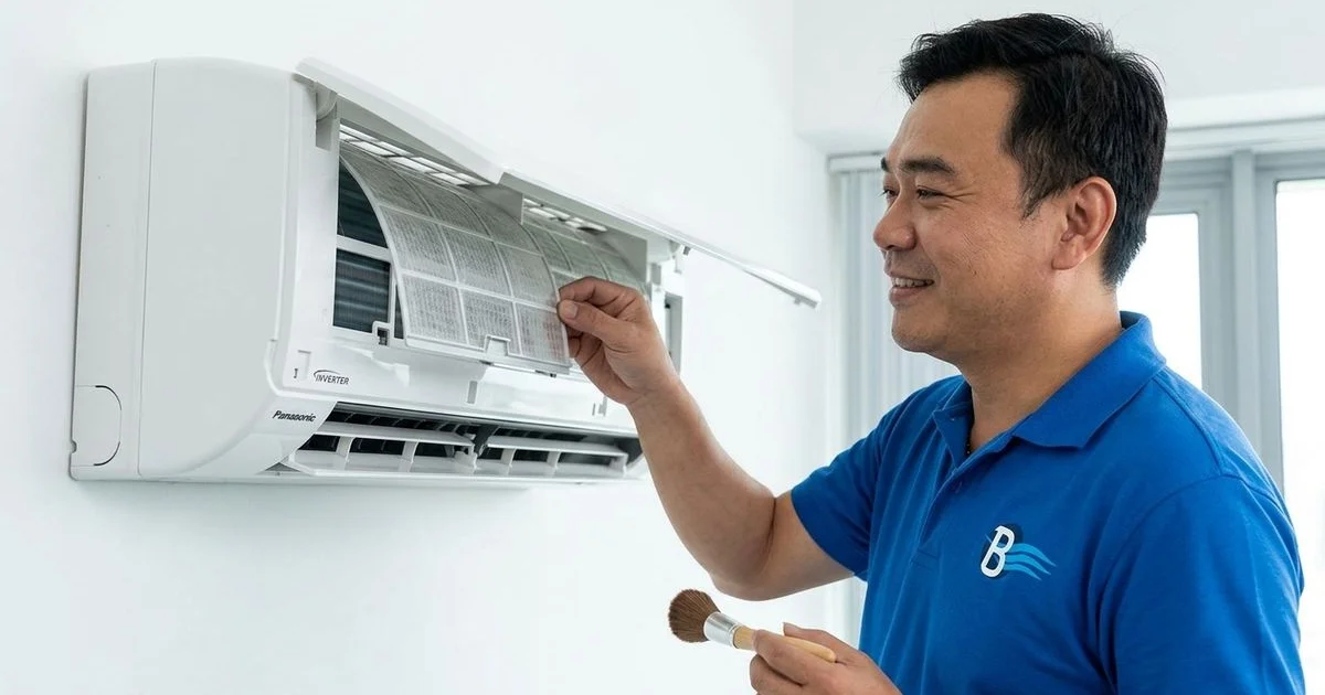 Panasonic Aircon Servicing in Yishun