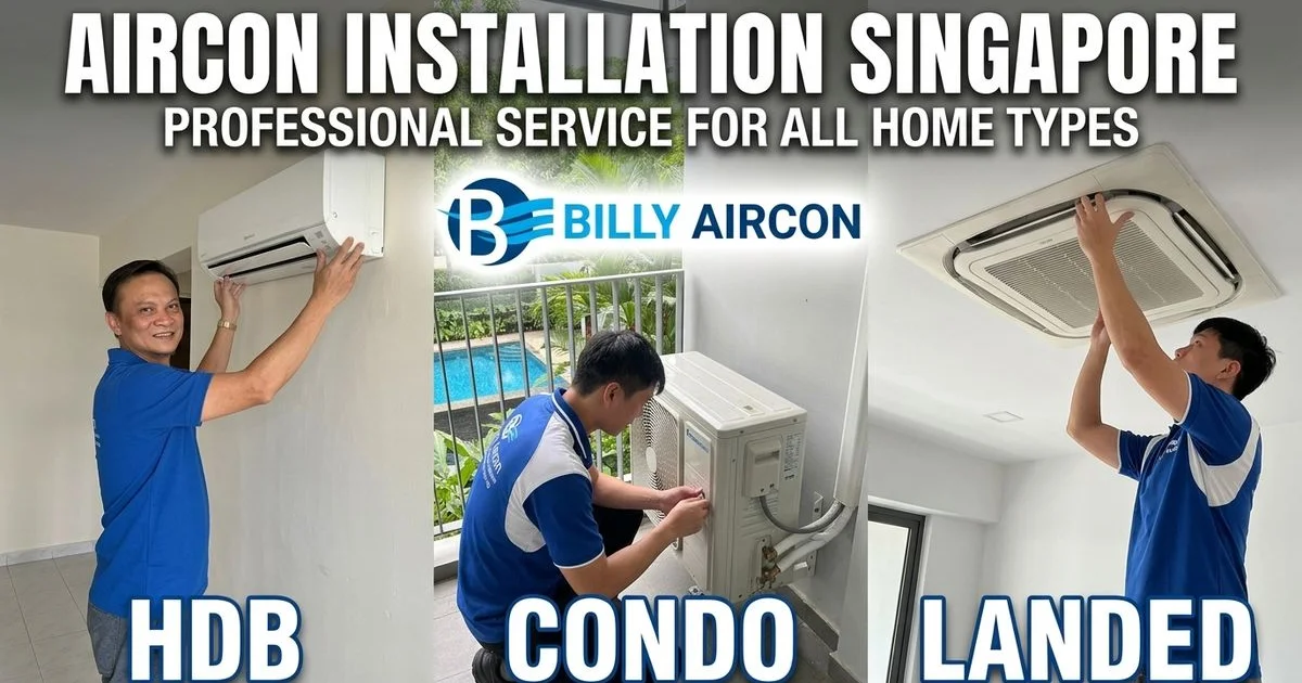 Aircon Installation in Yishun — Billy Aircon Yishun