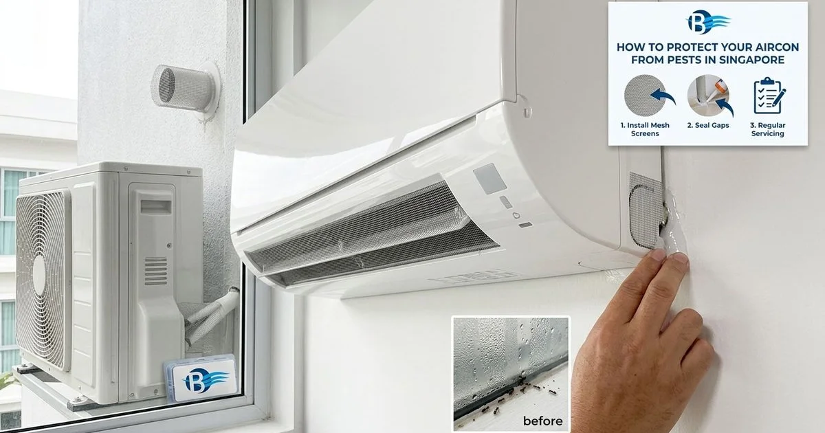 How to Protect Your Aircon from Pests in Yishun