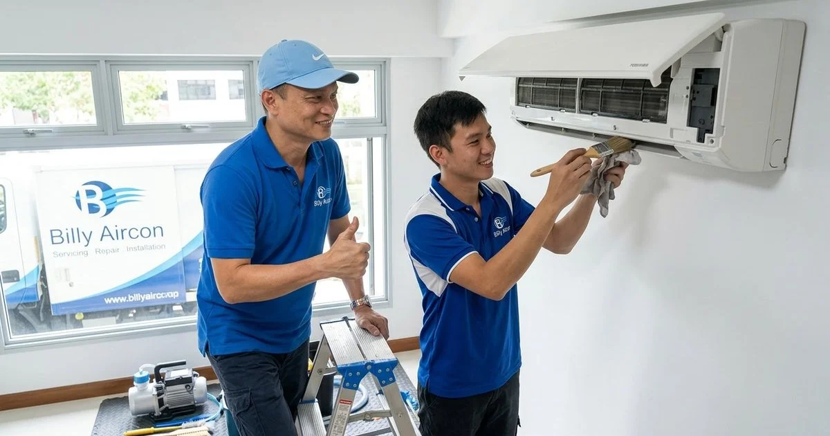 Toshiba Carrier Aircon Servicing in Yishun