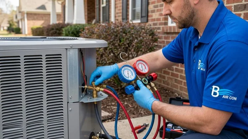 Checking refrigerant pressure to diagnose water leakage caused by icing